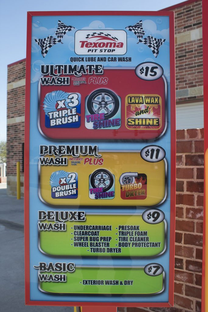 Car Wash And Vacuums | Texoma Pit Stop | Come In Today!